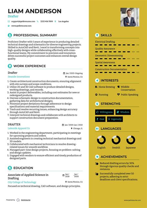 drafter resume examples|Professional Drafter Resume Examples .